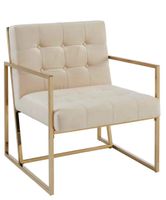 Sessel samt beige Gold Guido Maria Niedersachsen - Garbsen Vorschau