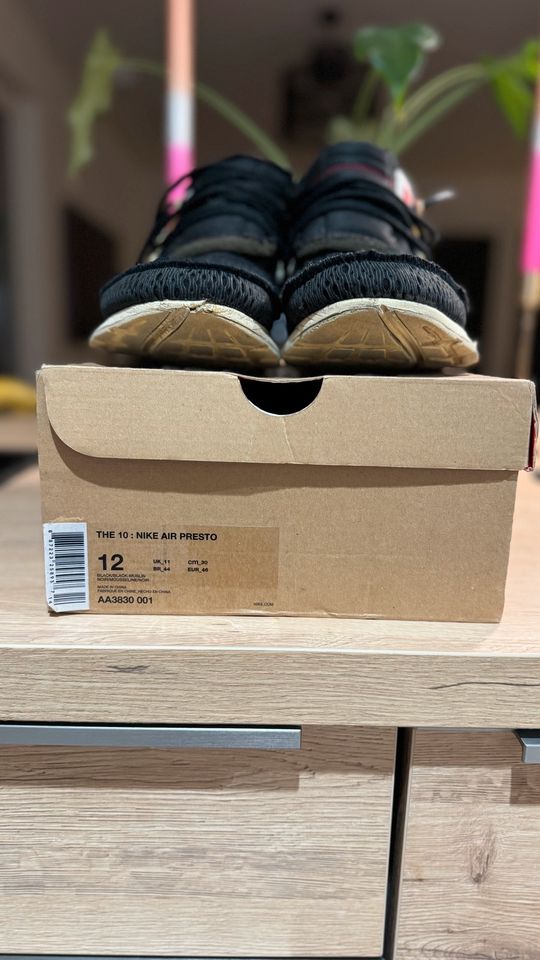 Nike Air Presto Off White „The Ten“ 46 in Hamburg