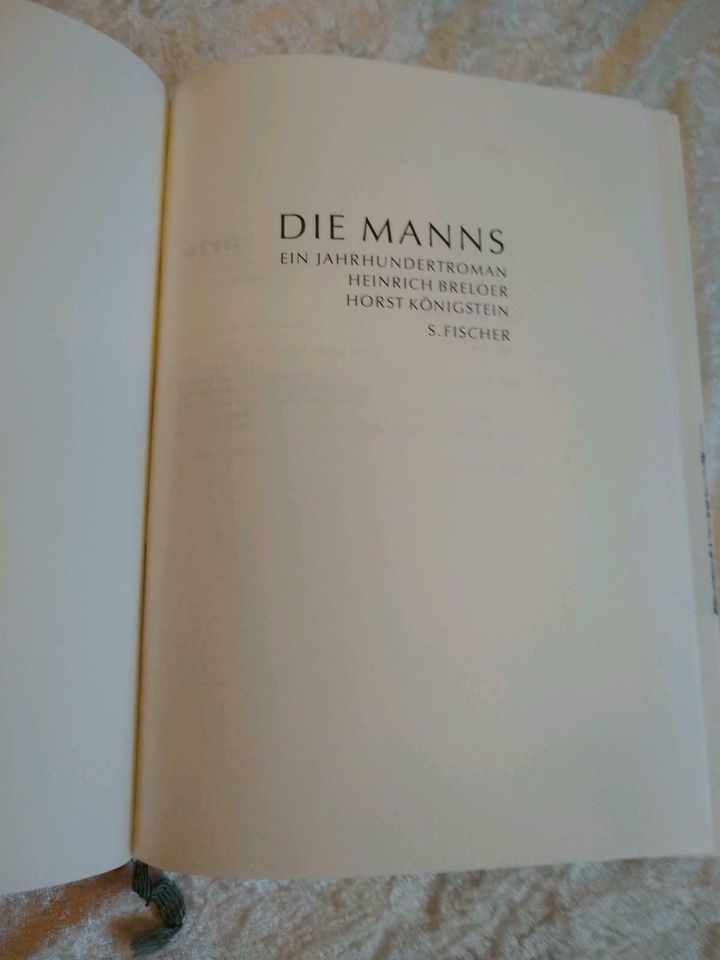 Die Manns - Ein Jahrhundertroman von Heinrich Breloer ... in Sigmaringendorf