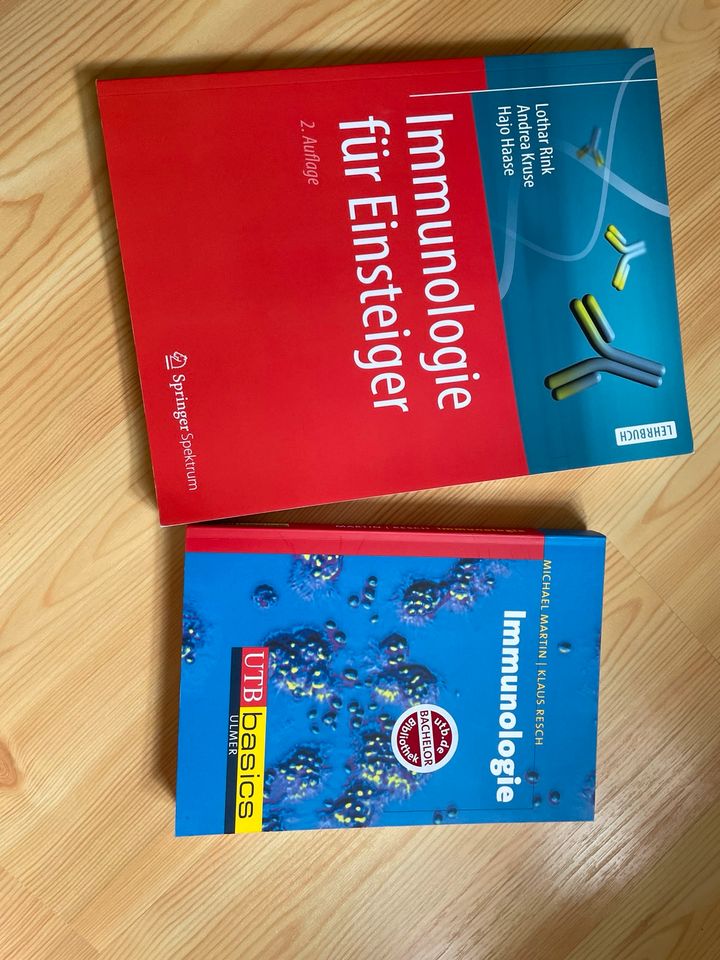 Immunologie, 2 Bücher Neu in Köthen (Anhalt)