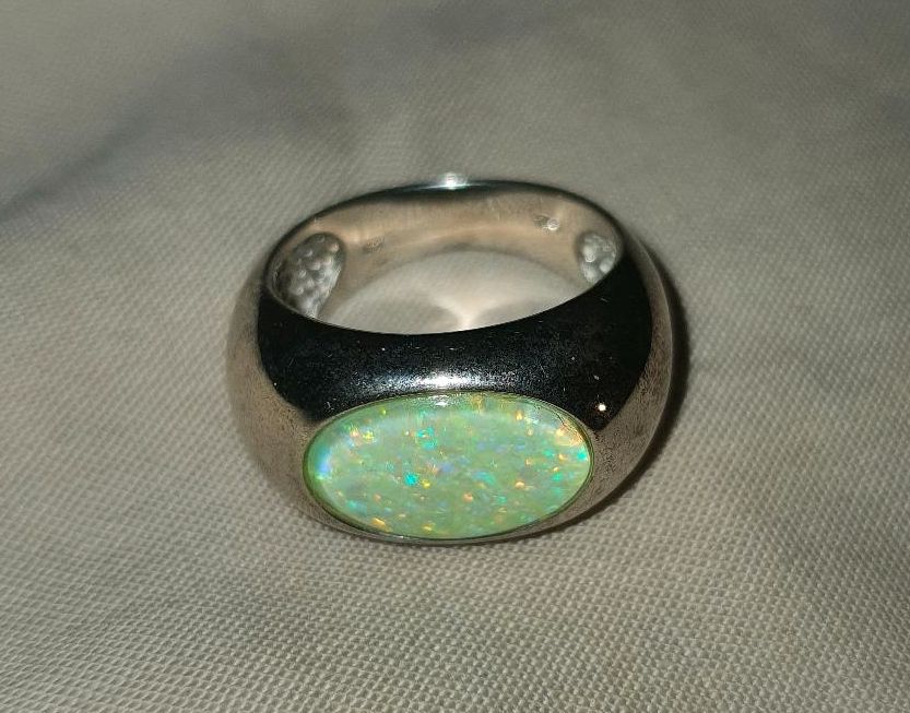 Silber Ring 925 Silber Mit Glitzer Schmuckstein Ähnlich Opal in Berlin -  Neukölln | eBay Kleinanzeigen ist jetzt Kleinanzeigen