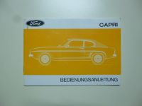 Bedienungsanleitung Ford Capri, Oldtimer, Ford, Alt, Selten, Rheinland-Pfalz - Zweibrücken Vorschau