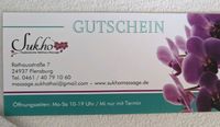 60€ Gutschein für eine traditionelle Thaimassage Schleswig-Holstein - Flensburg Vorschau