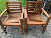 Gartenmöbel Tisch + 4 Stühle Holz Ikea Rheinland-Pfalz - Waldmohr Vorschau