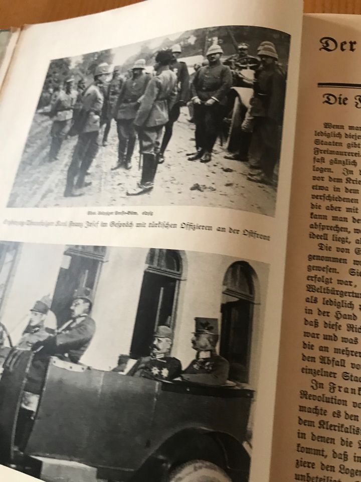 Buch Der Völkerkrieg Band 18 in Wiesbaden