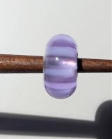 Trollbeads Lavendelstreifen TAGBE-10249 Glas Bead- Retired Selten Bremen - Vegesack Vorschau