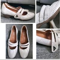 Jana Natural  Gr 5.5/38-38.5 Lederschuhe Pumps Ballerinas Brandenburg - Luckenwalde Vorschau