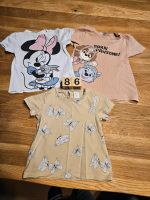 3x T-Shirt Set größe 86 H&M Nordrhein-Westfalen - Erkrath Vorschau