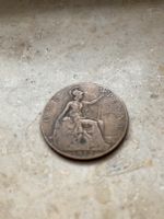 one Penny Münze von 1912, Kupfer, seltenes Fundstück Nordrhein-Westfalen - Bergisch Gladbach Vorschau