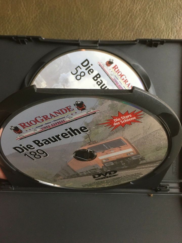 Doppel DVD Stars der Schiene Baureihe 189 und 58 in Erfurt