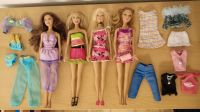 4 Barbies Puppen Mattel, Kleidung, Tasche, Sommer blond, brünett Baden-Württemberg - Königsbach-Stein  Vorschau