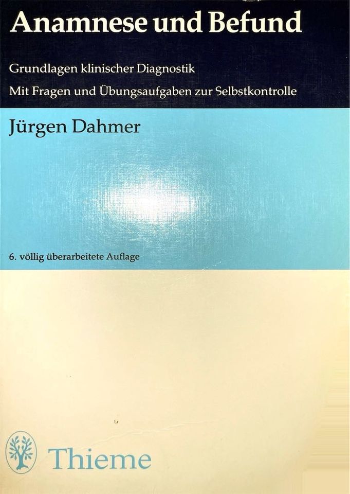Jürgen Dahmer: Anamnese und Befund in Hagelstadt