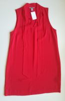 Damen Kleid H&M Gr. 42 rot ärmellos Bindebänder Stehkragen NEU! Brandenburg - Putlitz Vorschau