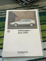 Volkswagen Auto 2000 Verkaufsprospekt Werbeprospekt Studie Niedersachsen - Loxstedt Vorschau