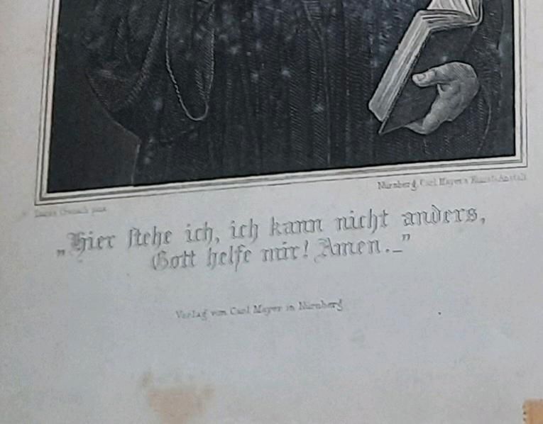 v 1865 Die Bibel oder die ganze Heilige Schrift Dr. Martin Luther in Hamburg