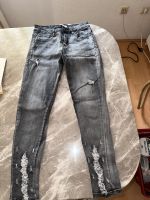 Grau weiße Jeans neu grey white Jeans Frankfurt am Main - Westend Vorschau