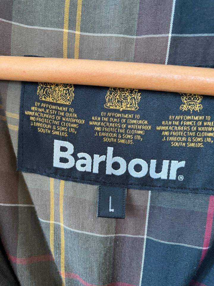 Barbour Wachs Jacke Parka L in Bonn