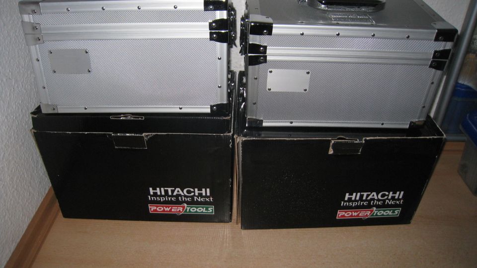 2 Stück Werkzeugkoffer Aluminium von Hitachi NEU ,als Kombination in Hildesheim