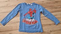 Jungen Langarmshirt Gr. 122/128 Spiderman blau rot Longsleeve Rheinland-Pfalz - Ludwigshafen Vorschau