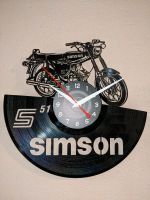 Schallplattenuhr Wanduhr S51 DDR Retro Simson Thüringen - Jena Vorschau