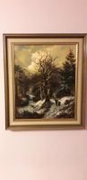 ÖLGEMÄLDE/ÖLBILD "WINTERLANDSCHAFT" VON HORST ALTERMANN Rheinland-Pfalz - Waldorf Vorschau