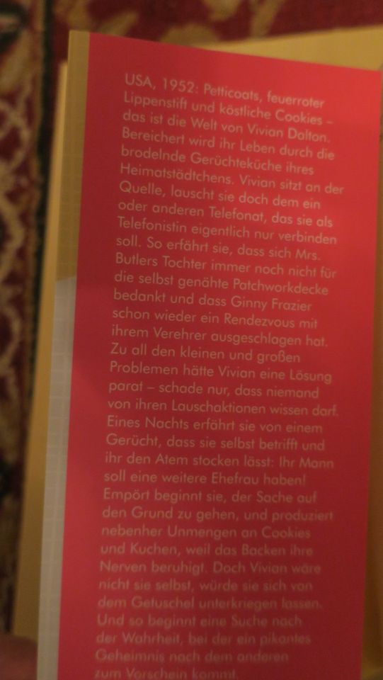 Die Telefonistin–Mrs. Dalton hört mit-Roman-Taschenbuch-50ties in Berlin