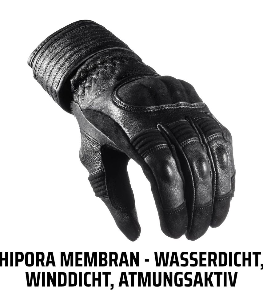 Motorrad Handschuhe lang - Spirit Motors - Sandy Outlaw WP in Essen