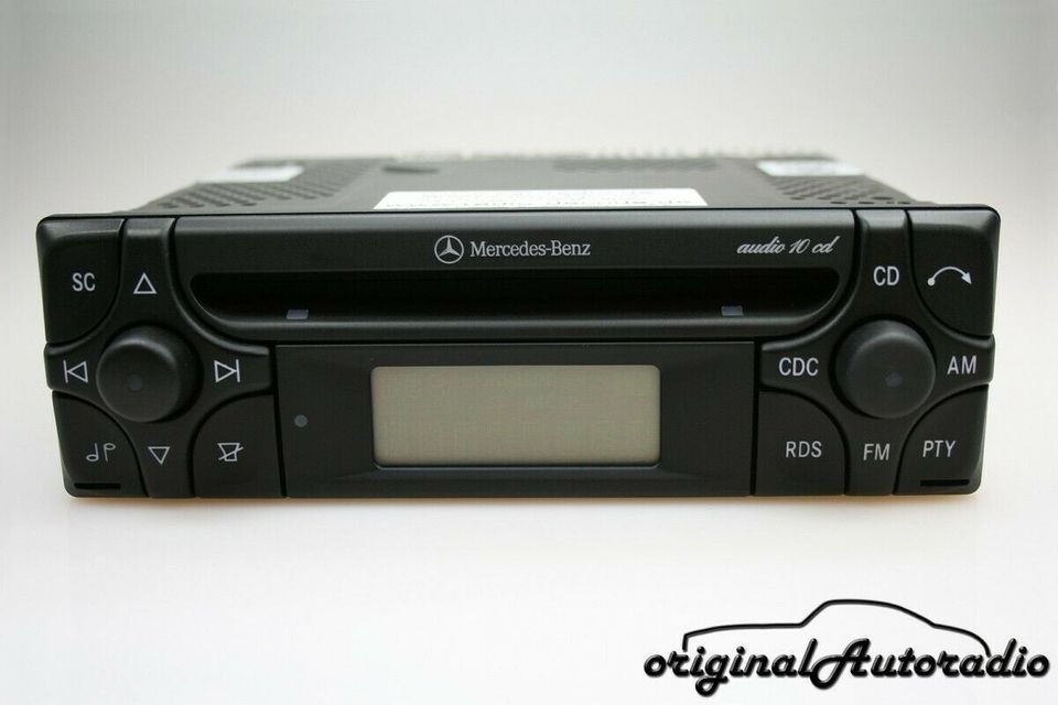 Mercedes W168 Original Radio A-Klasse Audio 10 CD MF2910 Becker in