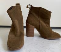 Zara Wildleder-Stiefelette m. Blockabsatz,echtes Leder,Braun,37 Hessen - Wiesbaden Vorschau