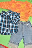 3tlg. Baby Set H&M Hemd, Jeans, Strickpullover aprikose Gr.62/68 Thüringen - Wichtshausen Vorschau