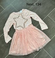 NEXT Langarm Kleid 134 rosa Stern Tüllrock Schleswig-Holstein - Tangstedt  Vorschau