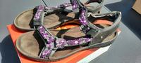 Ricosta Sandalen Größe 39 schwarz lila Harburg - Hamburg Fischbek Vorschau