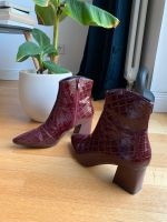 Stiefelette in Bordeaux Eimsbüttel - Hamburg Eimsbüttel (Stadtteil) Vorschau