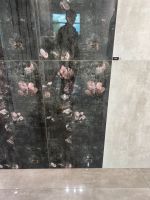 Fliesen 60x120 Schwarz Rose Blume Poliert Feinsteinzeug Bayern - Mainaschaff Vorschau