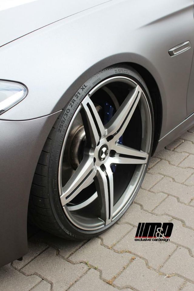 BMW 5er F10 / F11 / M5 -artFORM AF-301 9x21" & 10,5x21" (schwarz) in Dinslaken