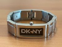 DKNY Damen-Armbanduhr silber Straßsteine Hessen - Darmstadt Vorschau