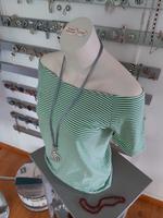 Shirt ☆ EDC ☆ S Grün/ Weiß  Gestreift Figurbetont Neu Niedersachsen - Holle Vorschau