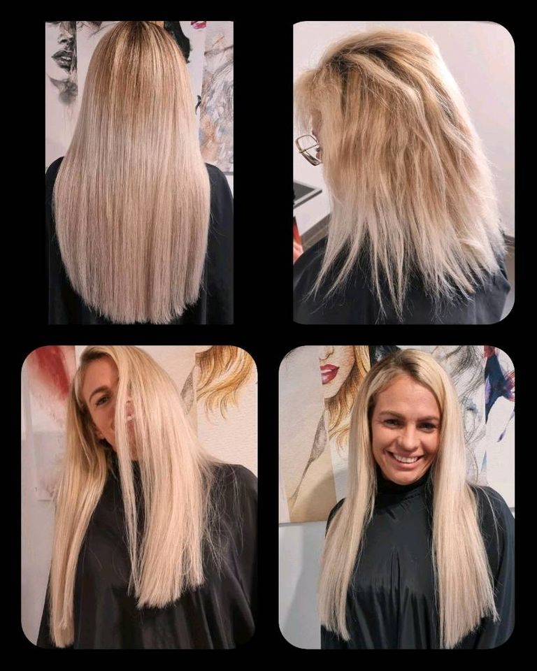 Brasilianische Haarverlängerung Methode/Brazilianknots Extensions in Hockenheim