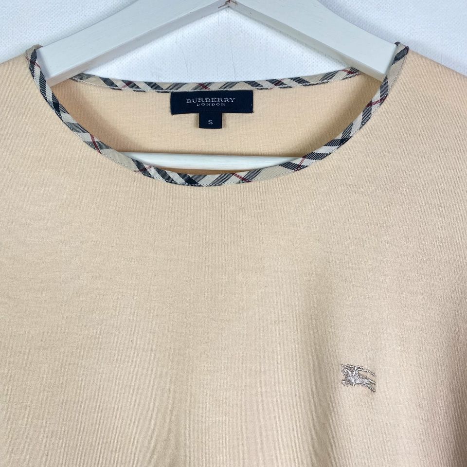 Vintage Burberry T-Shirt Gr.S Damen Beige 90er 90s y2k Retro in Gronau (Westfalen)