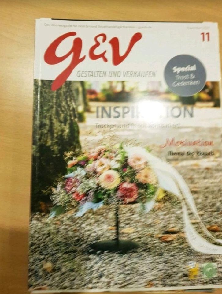Florist / Gärtner Fachzeitschrift G&V Gestalten und Verkaufen in Freudenberg