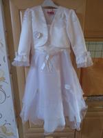 Brautmädchenkleid-Festkleid neu Gr.134/140 = Gr.10 m.Bolero Bayern - Hösbach Vorschau