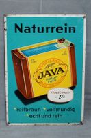 BLECHSCHILD JAVA NATURREIN HERSTELLER 59 TA ??? WERBESCHILD WERBU Niedersachsen - Westoverledingen Vorschau