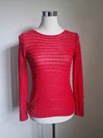 Strickpullover XS S Rot Hippie Retro Boho Goa Vintagelook Hamburg-Mitte - Hamburg Hamm Vorschau