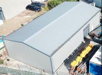 Stahlhalle 20x30 m - 600m2 - Verzinkt, 100 mm Dämmung - Warmhalle Niedersachsen - Hammah Vorschau