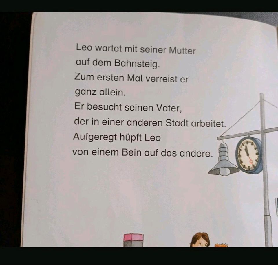 Lesemaus Kinderbuch "Leo verreist allein" in Neuenkirchen