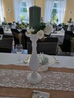 Kerzenständer weiß Hochzeit Tischdeko Brandenburg - Hoppegarten Vorschau