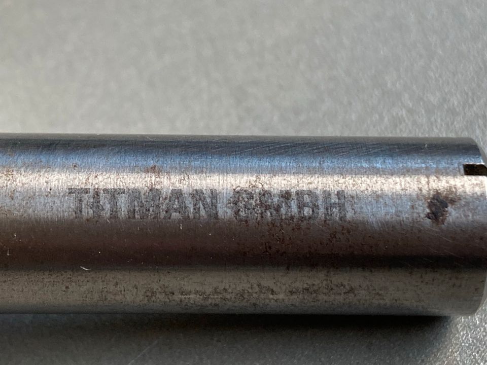 Titman T Nut Fräser 8mm Schneiden Höhe, Schaft 12mm in Syke