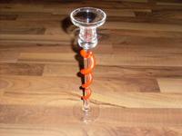 Kerzenhalter, Glas, Schweden, 30 cm hoch für Tafelkerzen Bayern - Grafenwöhr Vorschau