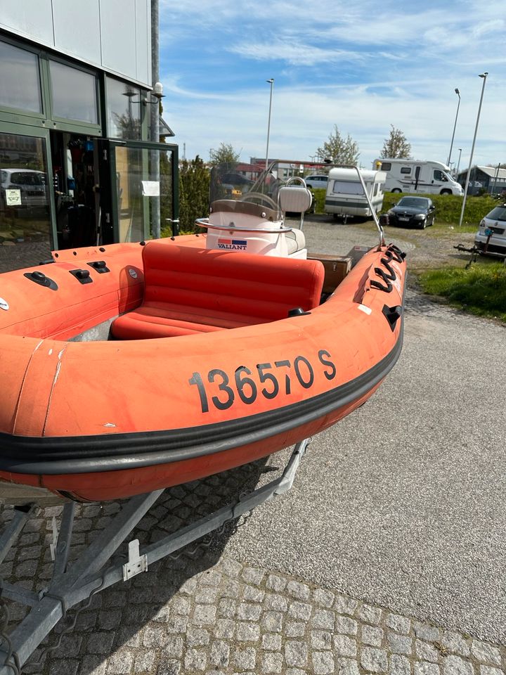 Rettungsboot Schlauchboot, Angelboot Hochsee Alu in Gägelow