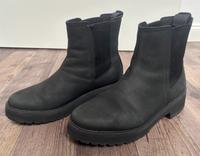 Timberland Stiefelette Gr. 38,5 schwarz, Leder, schwarz, Top Niedersachsen - Horneburg Vorschau